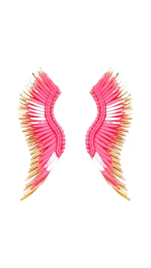 NEON PINK MADELINE EARRINGS