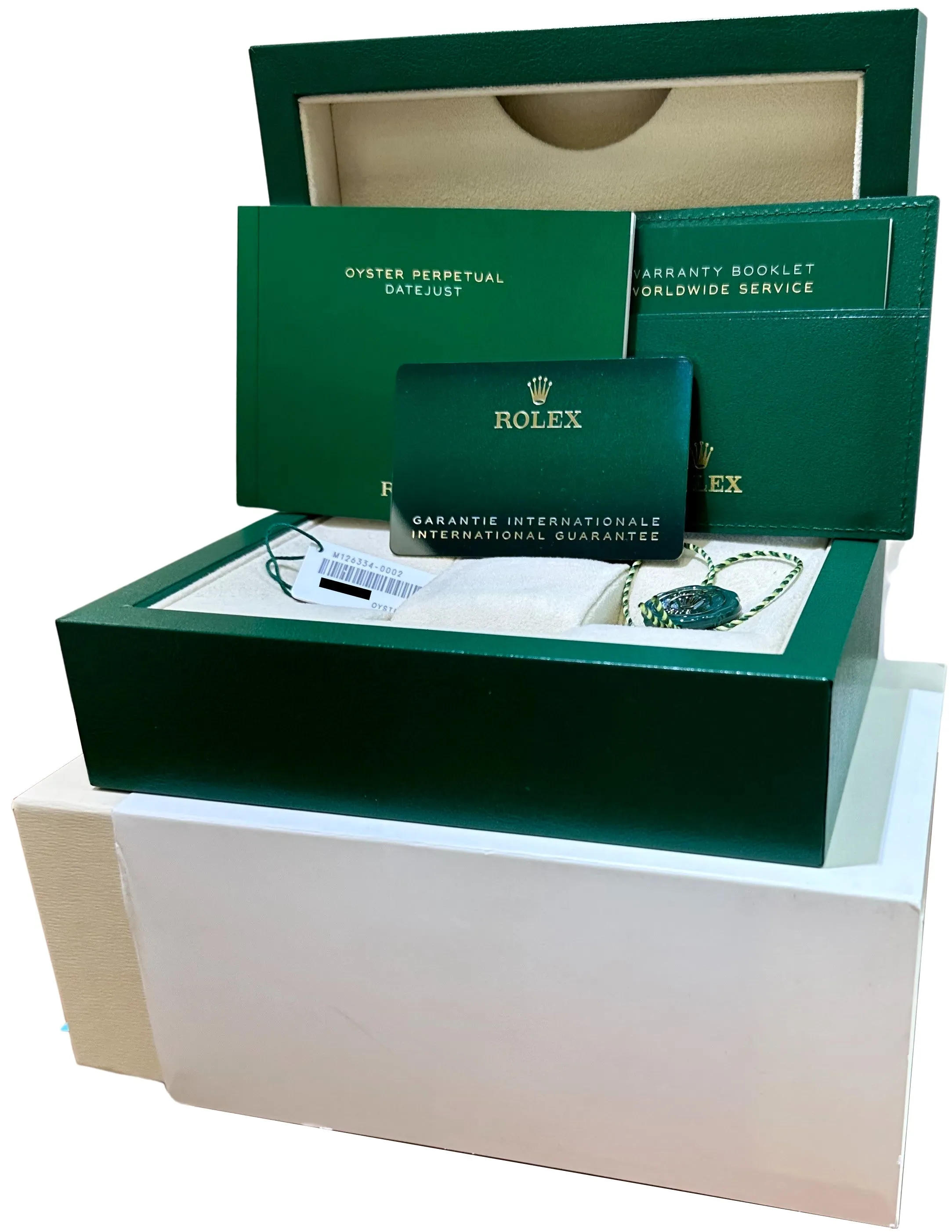 NEW MARCH 2023 Rolex DateJust 41 Blue Stainless Steel JUBILEE Watch 126334 B P