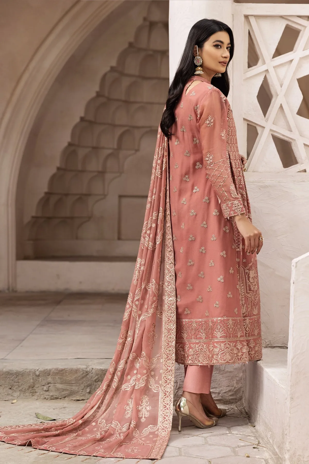 Nuray  | Alizeh Fashion Muhtesem Festive Collection 2022 | Unstitched Embroidered Chiffon Suits