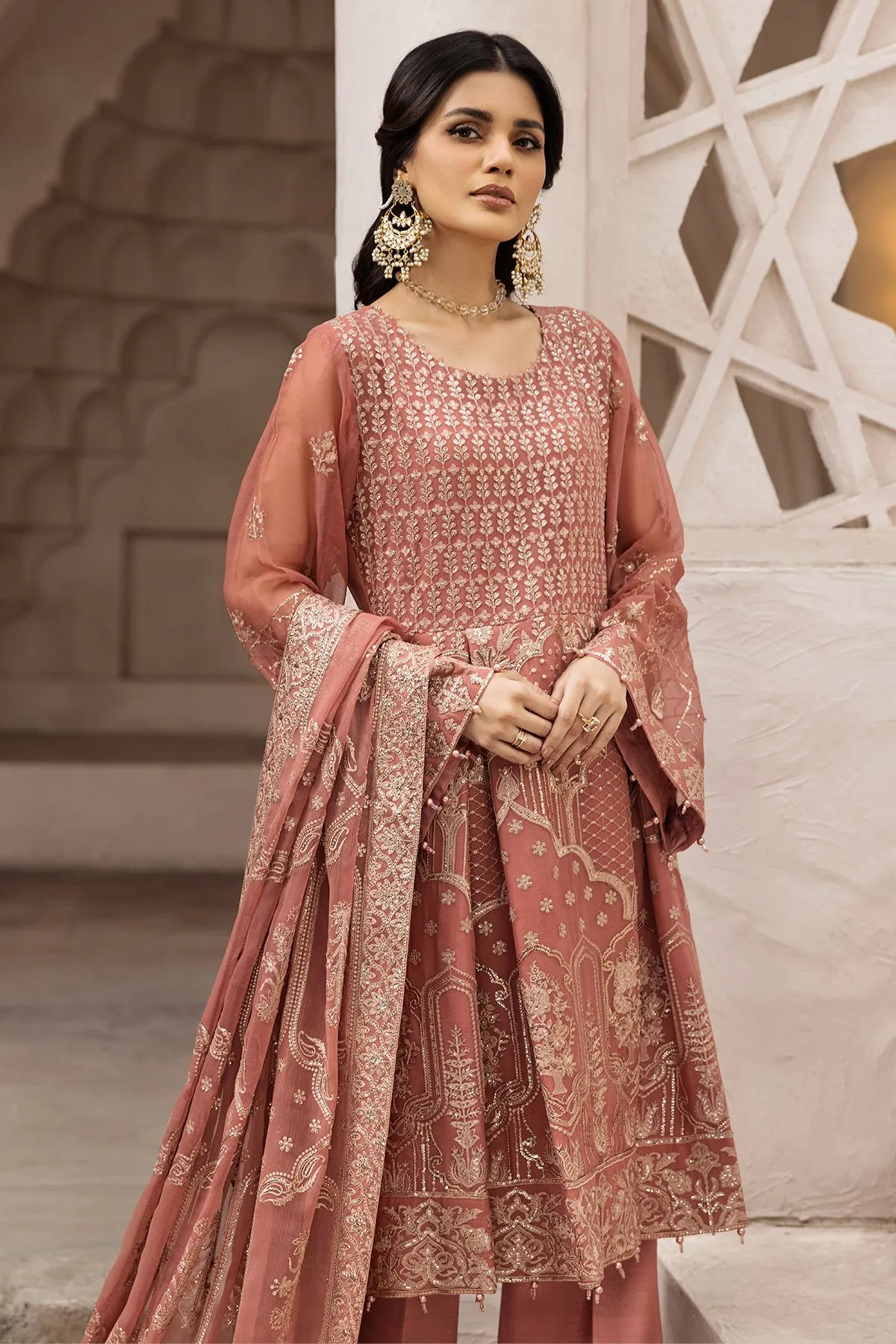 Nuray  | Alizeh Fashion Muhtesem Festive Collection 2022 | Unstitched Embroidered Chiffon Suits