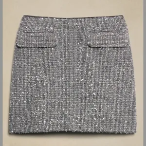 NWT Banana Republic Metallic Tweed Mini Skirt