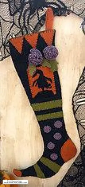 One Wooly Witchy Stocking