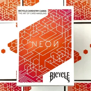 Orange Bump Neon Playing Cards by US Playing Card Co