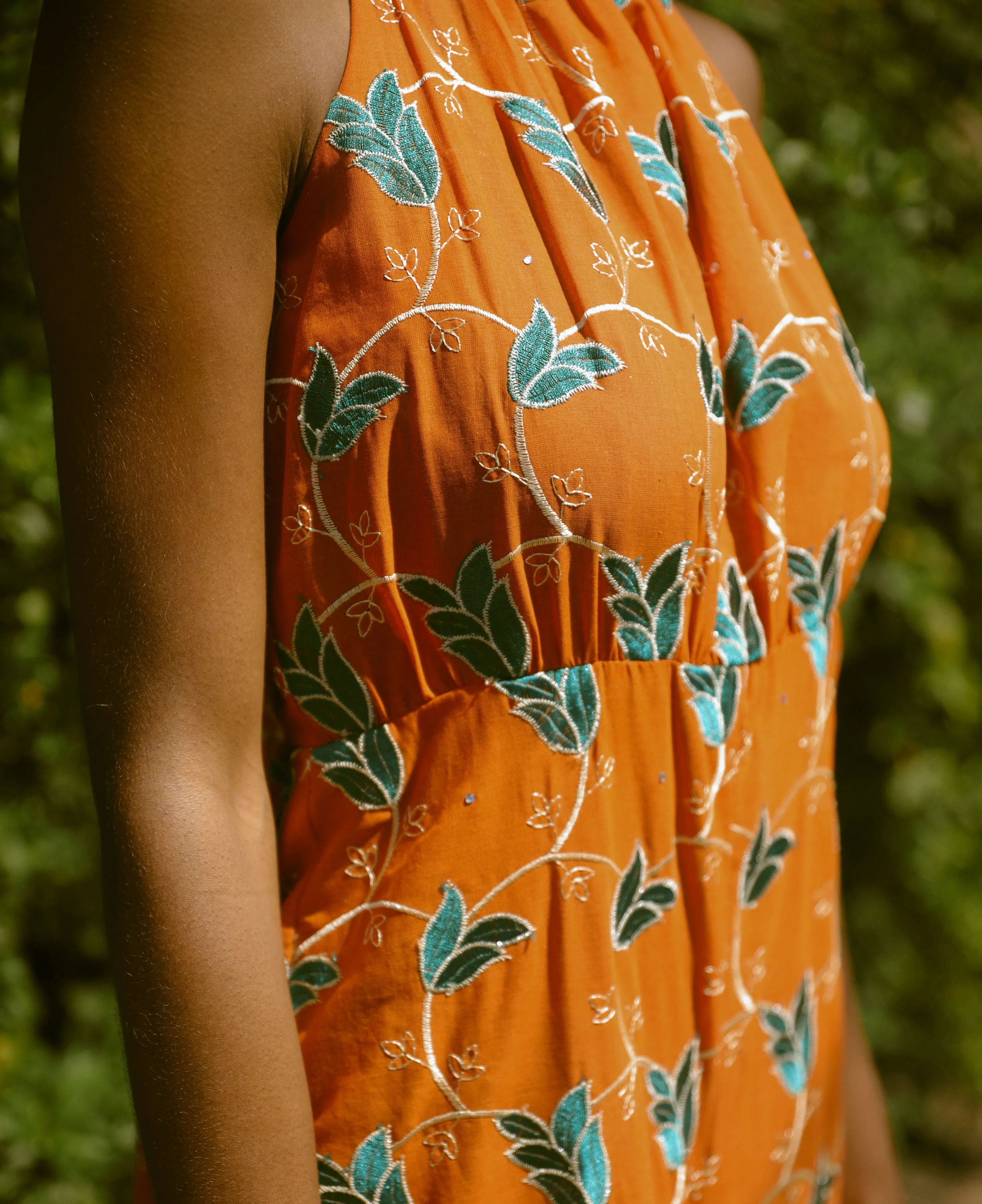 Oya Palazzo Jumper-Vibrant Orange