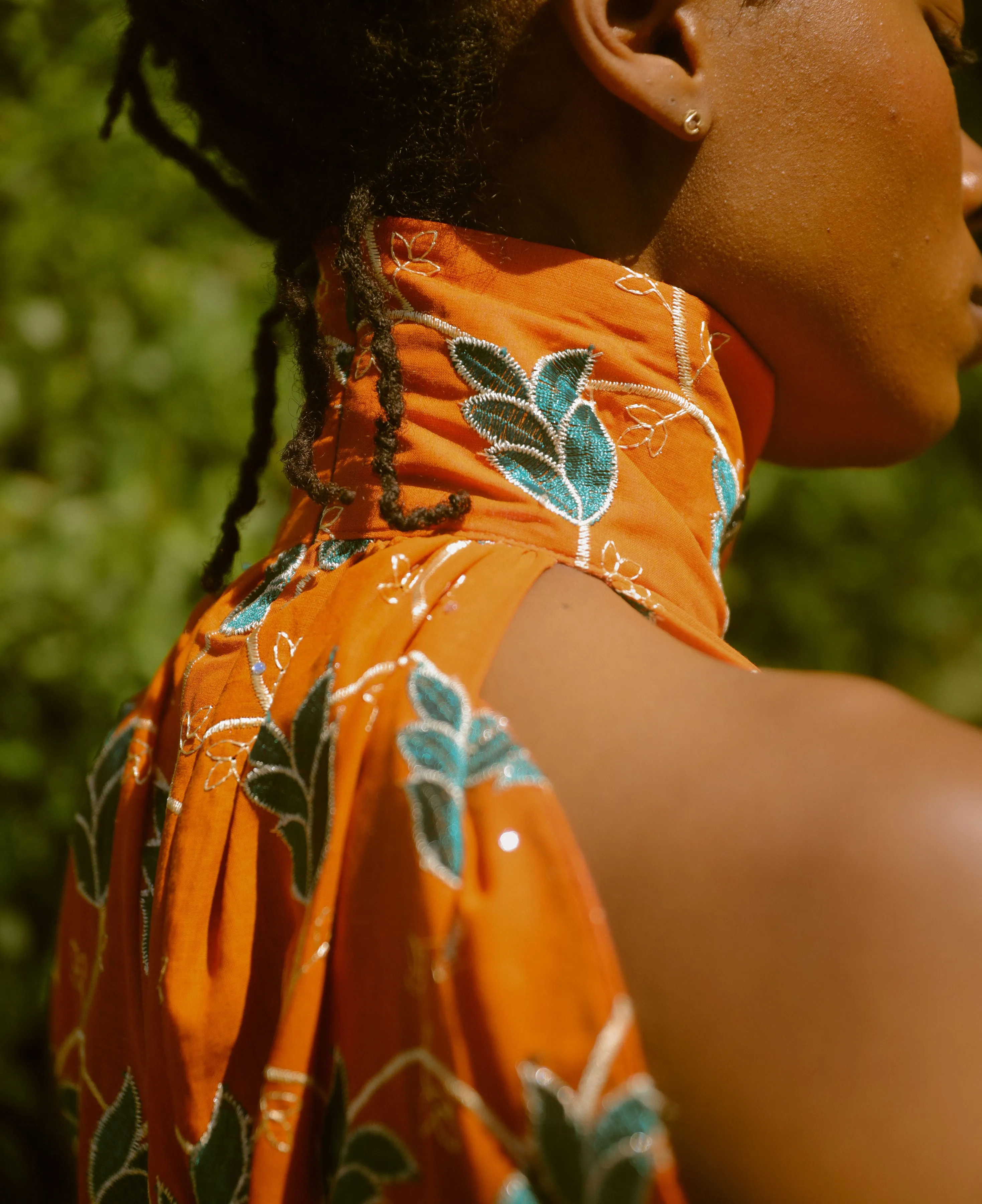 Oya Palazzo Jumper-Vibrant Orange