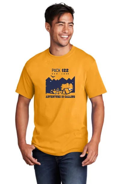 PACK 122 COTTON YOUTH AND ADULT T-SHIRT
