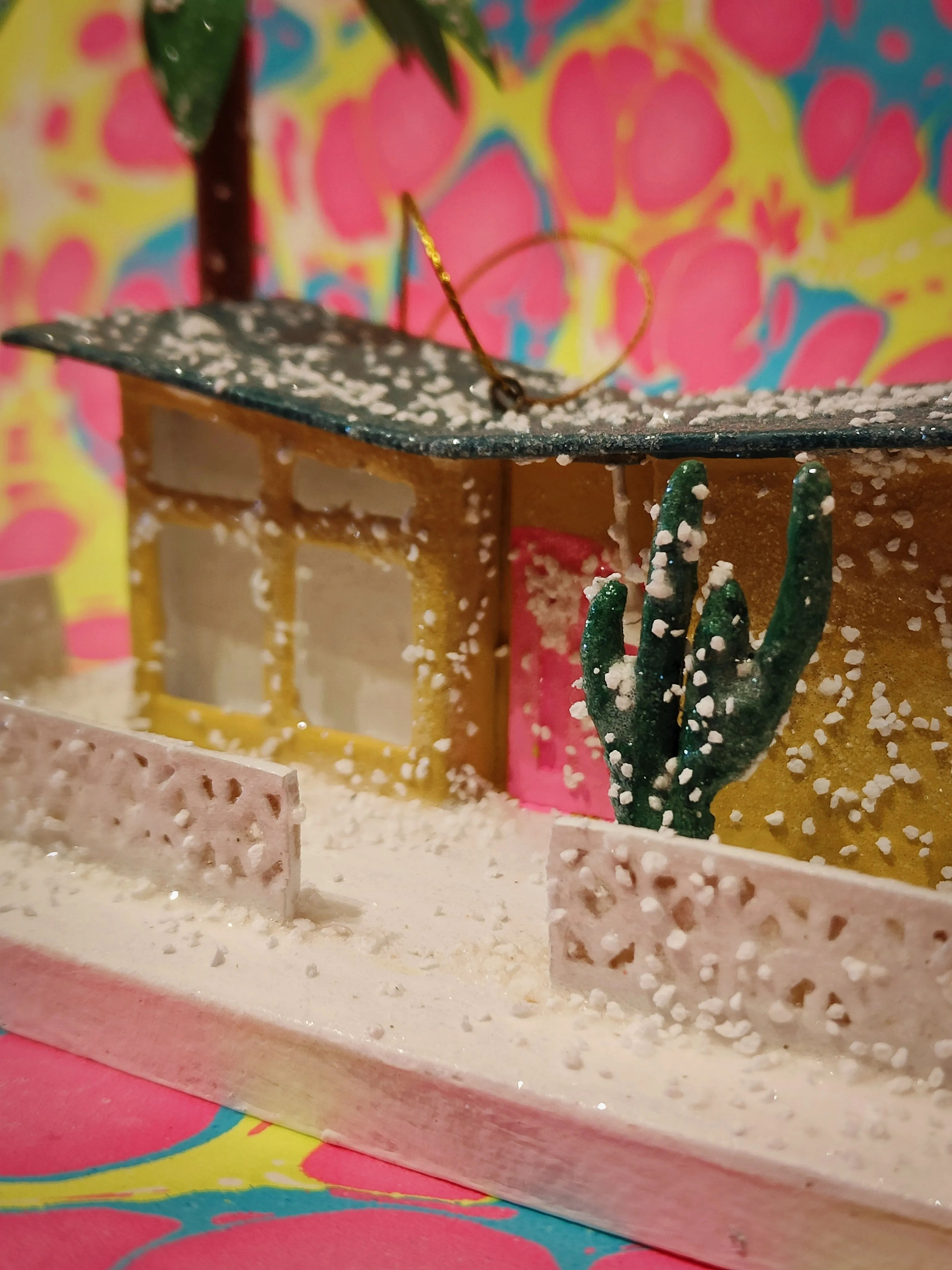 Palm Springs putz house