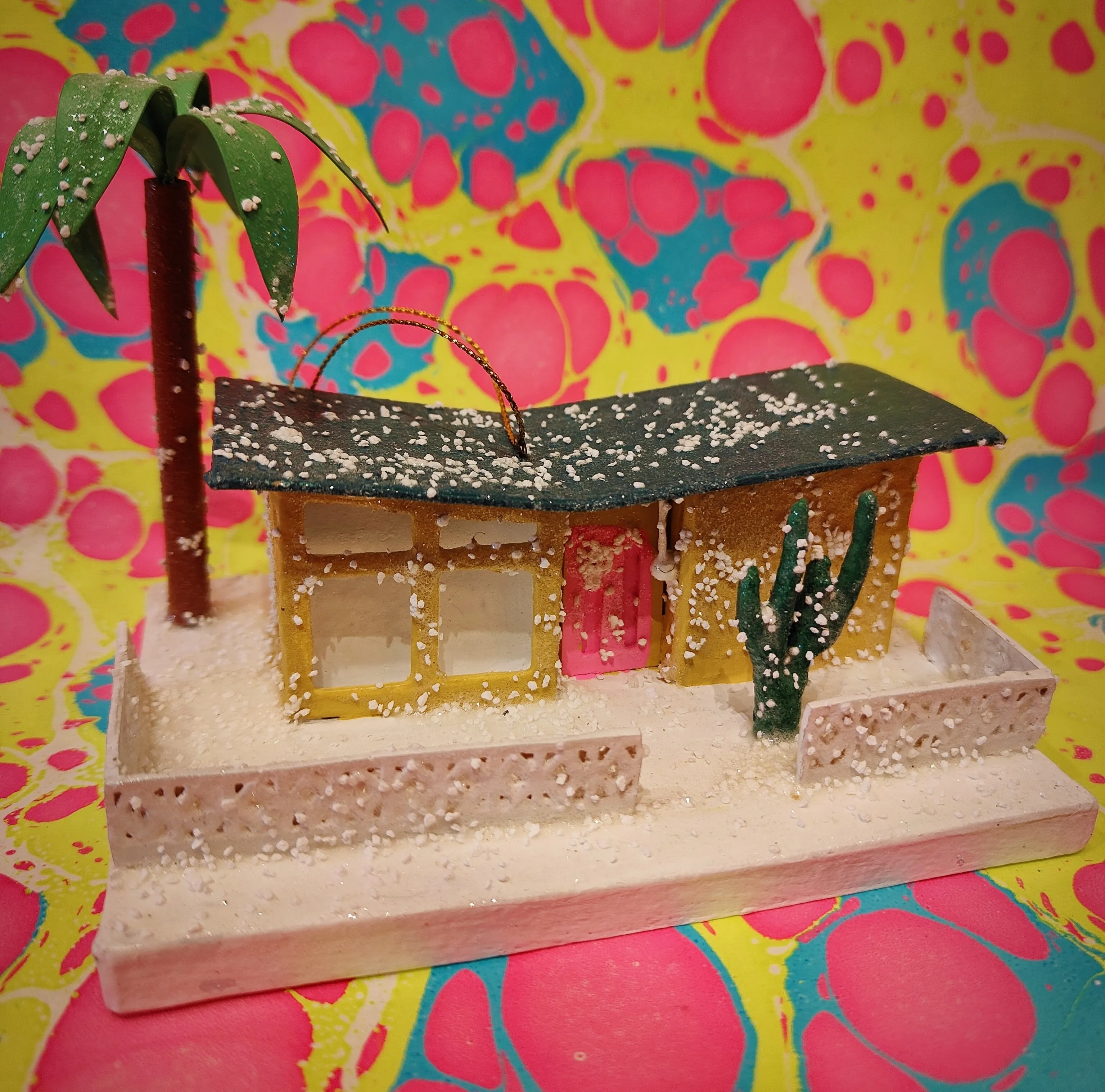 Palm Springs putz house