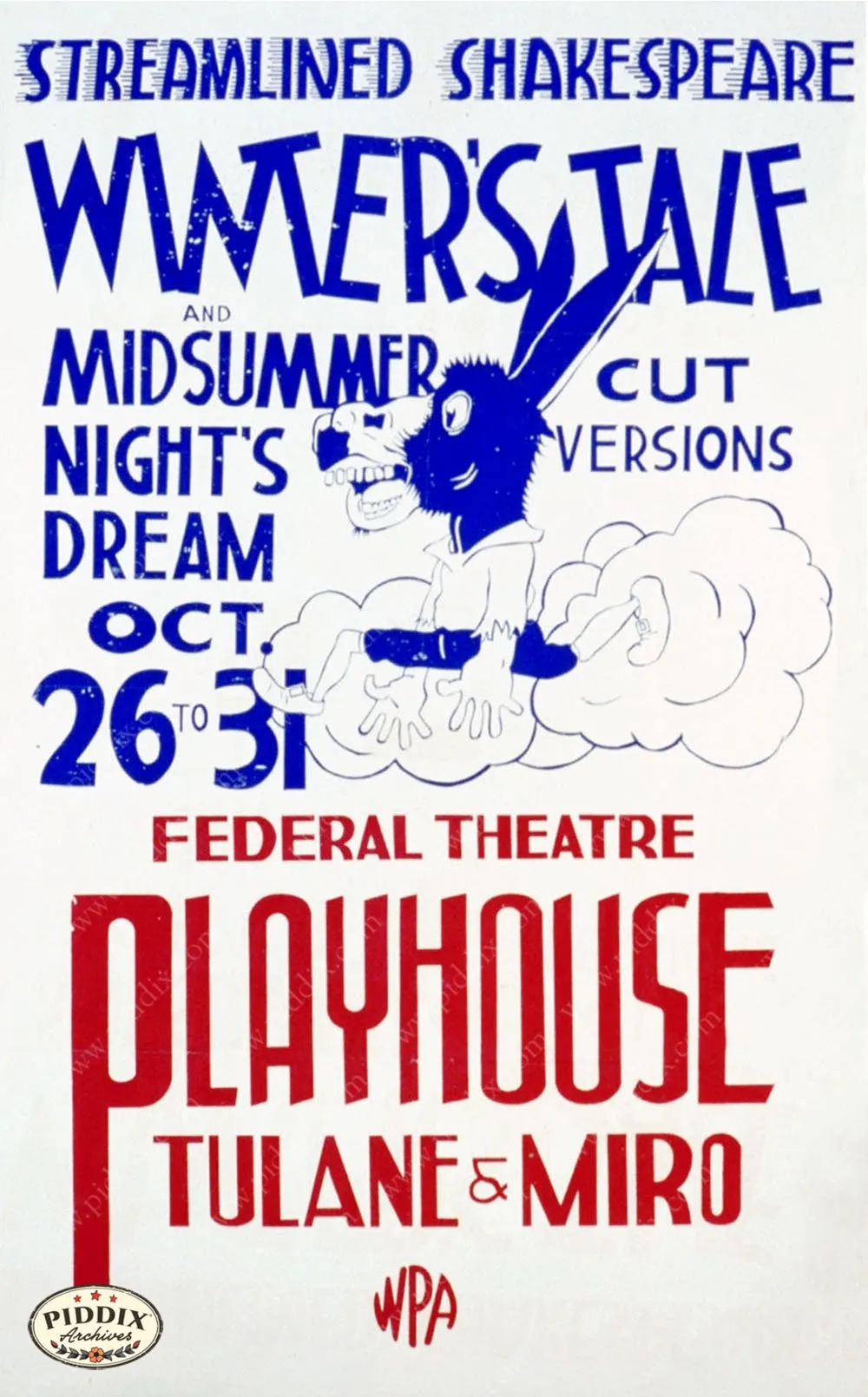 PDXC14206 -- Vintage Movie and Theatre Posters