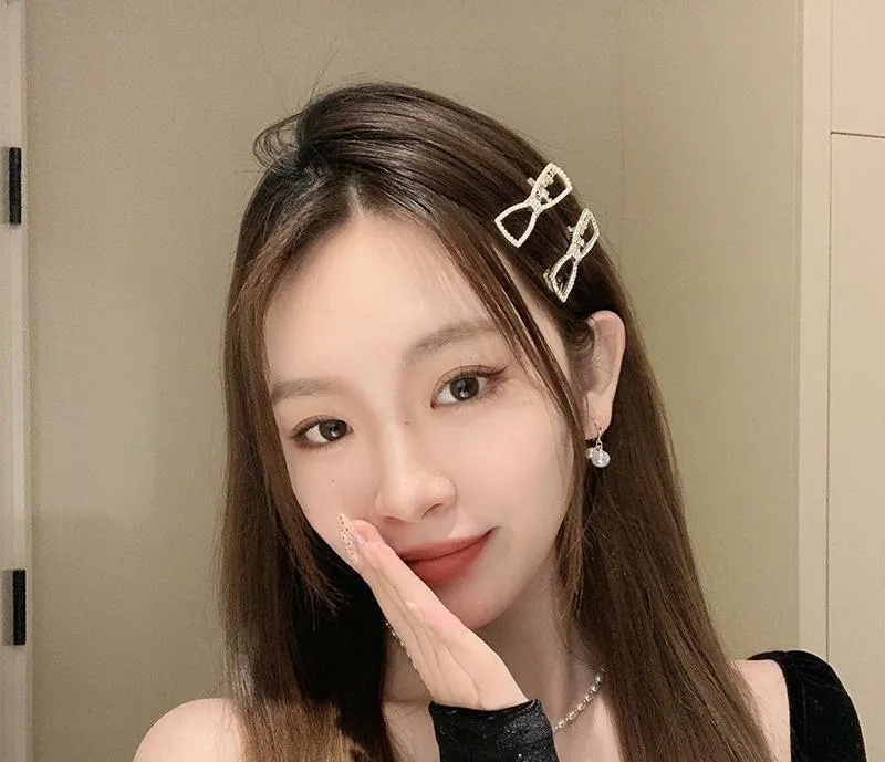 Pearl Bow Hairpin