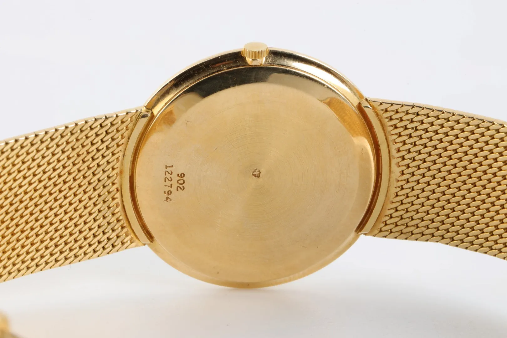 Piaget 18k Yellow Gold Lapis Dial 31mm Ladies Watch (54.25g.)