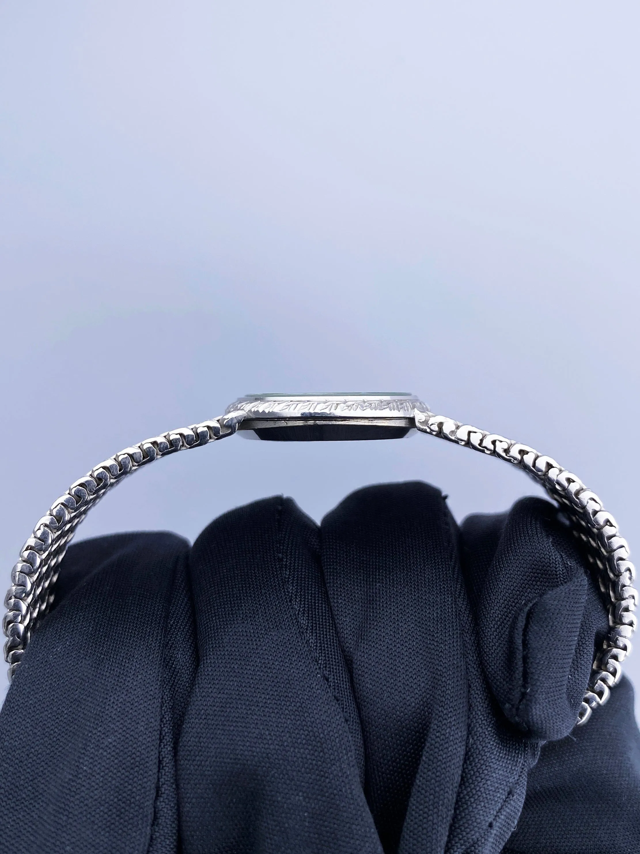 Piaget 9802D2 Lapis Lazuli Pave Dial 18K White Gold Ladies Watch