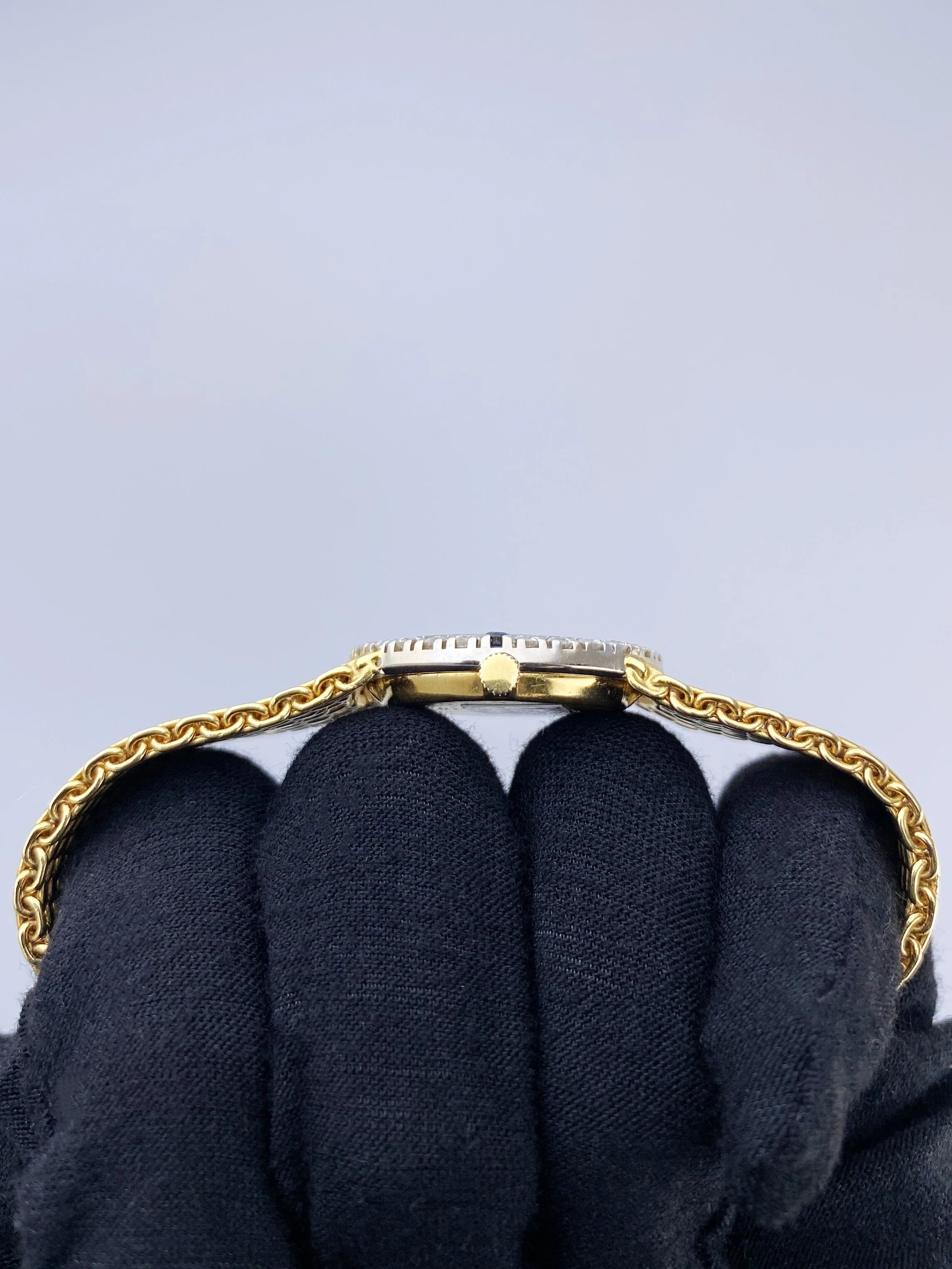 Piaget 9814N24 Laois Dial Diamond 18K Yellow Gold Ladies Watch