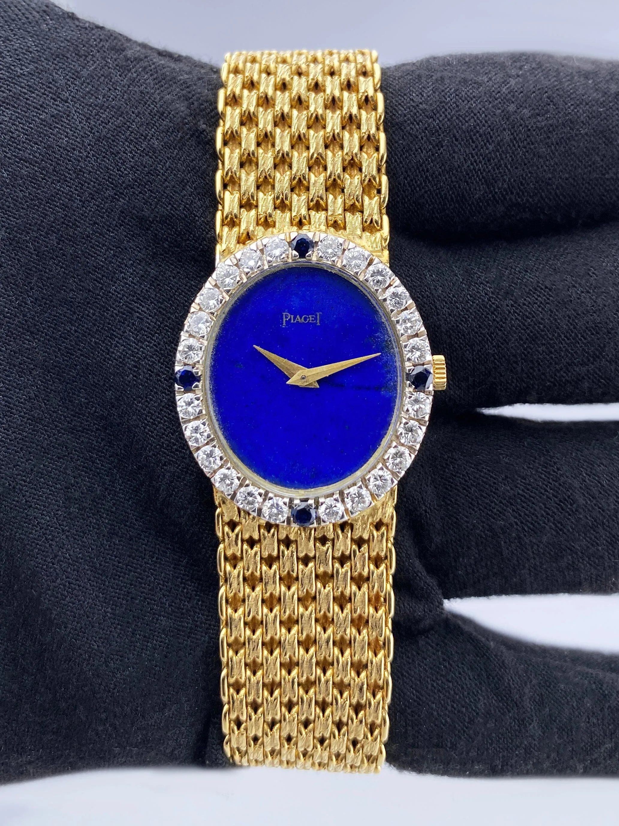 Piaget 9814N24 Laois Dial Diamond 18K Yellow Gold Ladies Watch