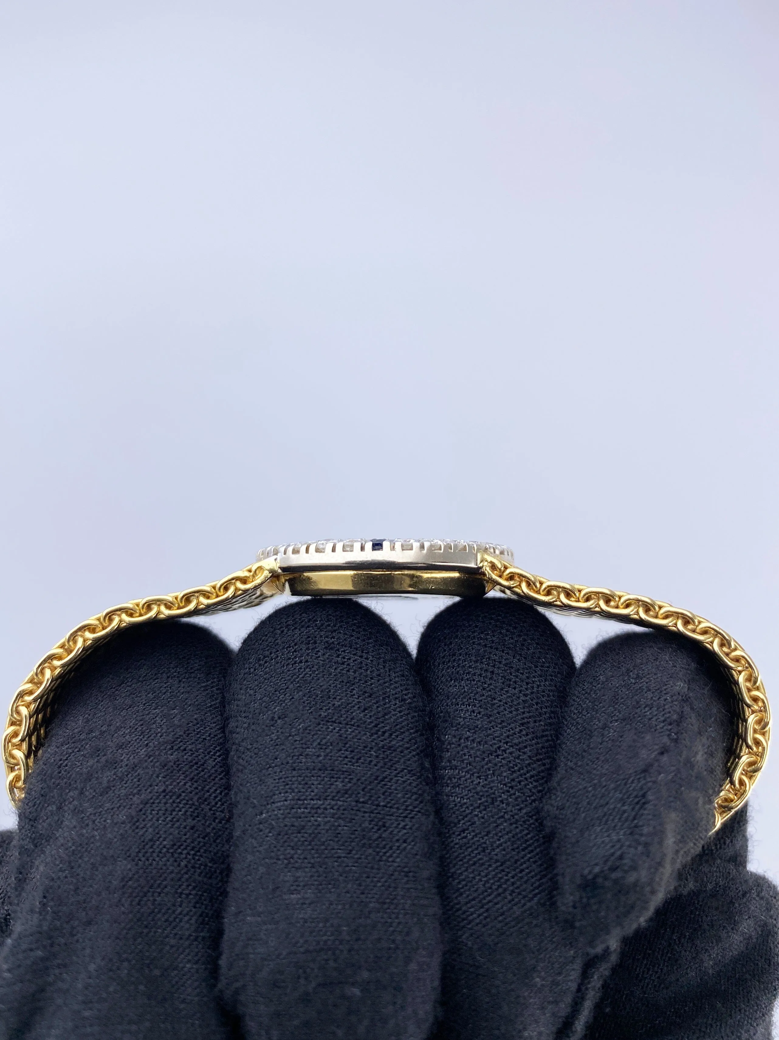 Piaget 9814N24 Laois Dial Diamond 18K Yellow Gold Ladies Watch