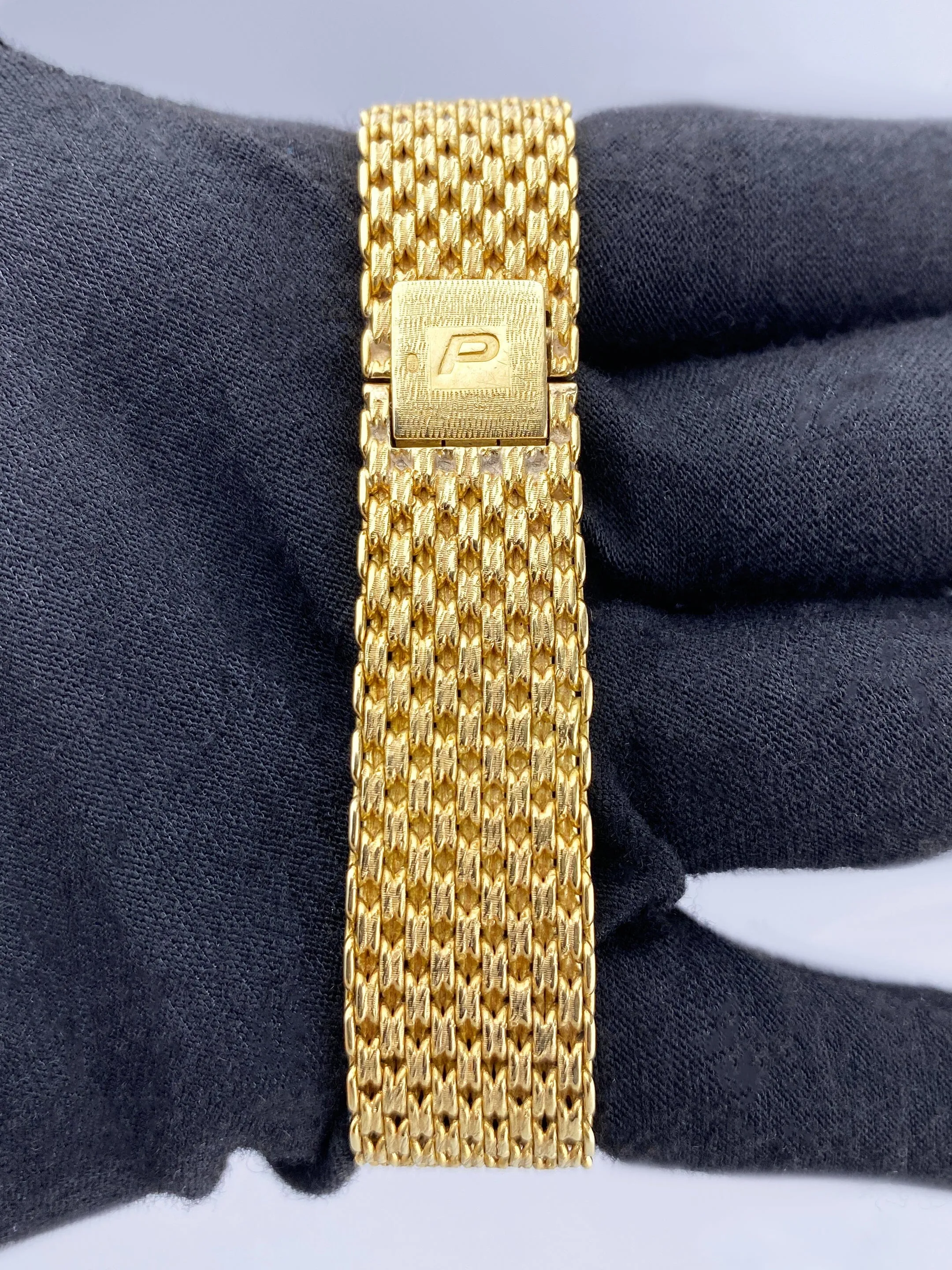 Piaget 9814N24 Laois Dial Diamond 18K Yellow Gold Ladies Watch