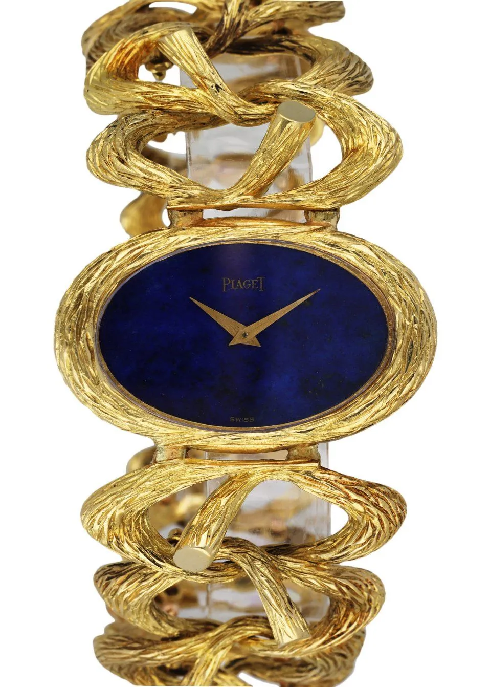 Piaget Esclave 9850 D 71 Lapis Lazuli Dial Ladies Watch