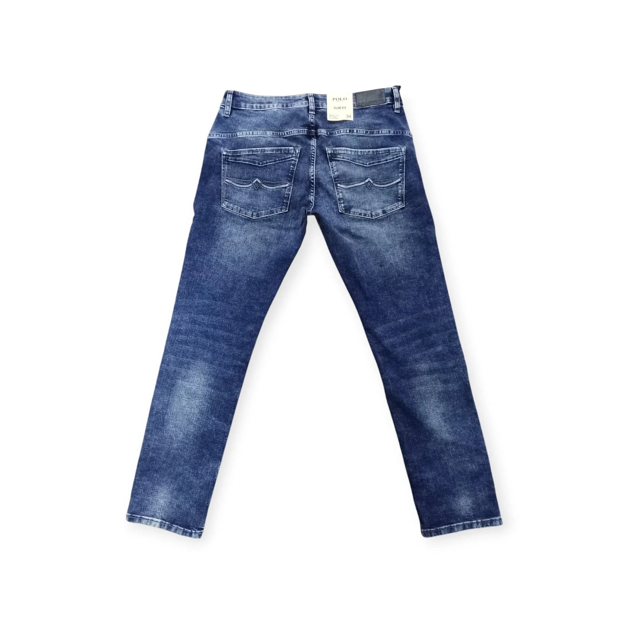 Polo Men's Pjc Slim Leg Denim Light Wash