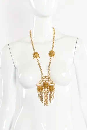 Pre Colombian Mask Necklace