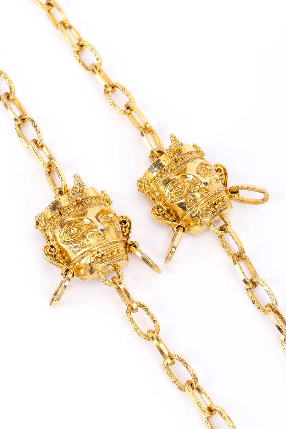 Pre Colombian Mask Necklace