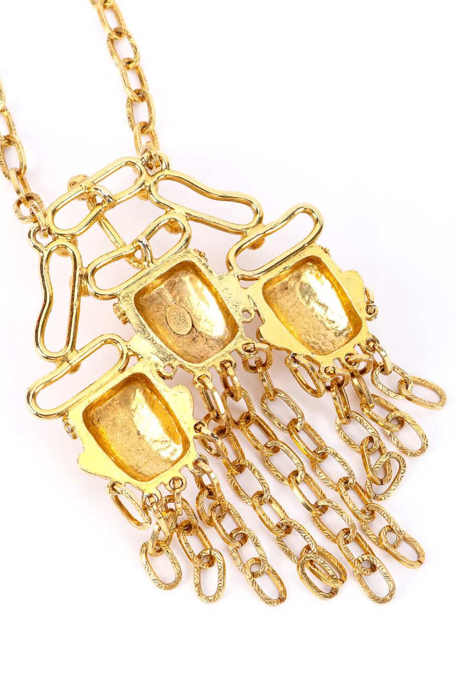 Pre Colombian Mask Necklace