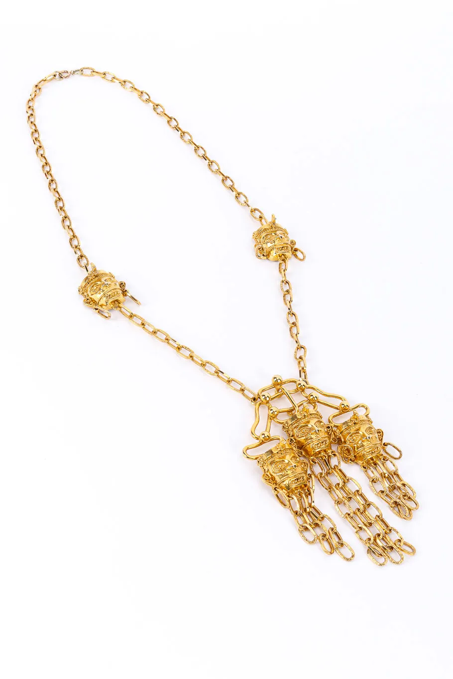 Pre Colombian Mask Necklace
