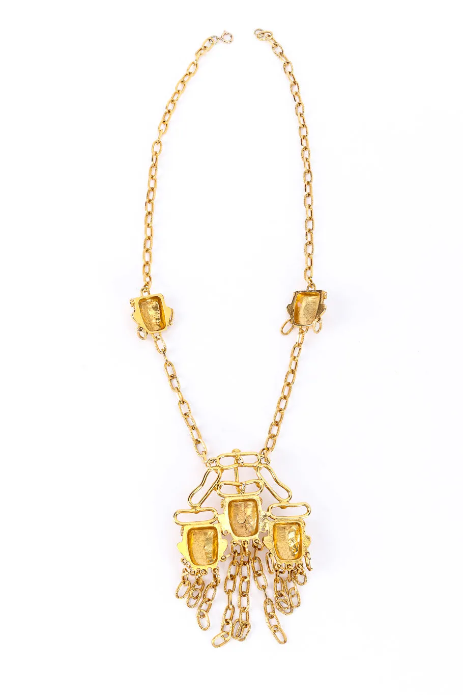 Pre Colombian Mask Necklace