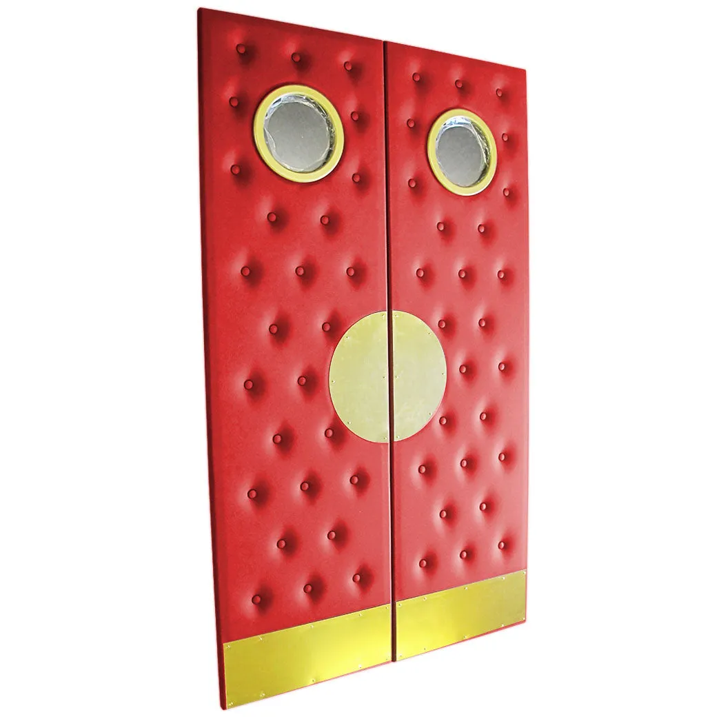 Premium Upholstered Home Theater Door Panel