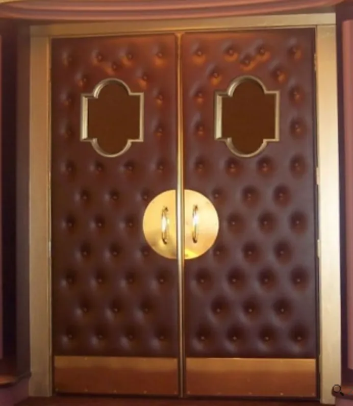 Premium Upholstered Home Theater Door Panel