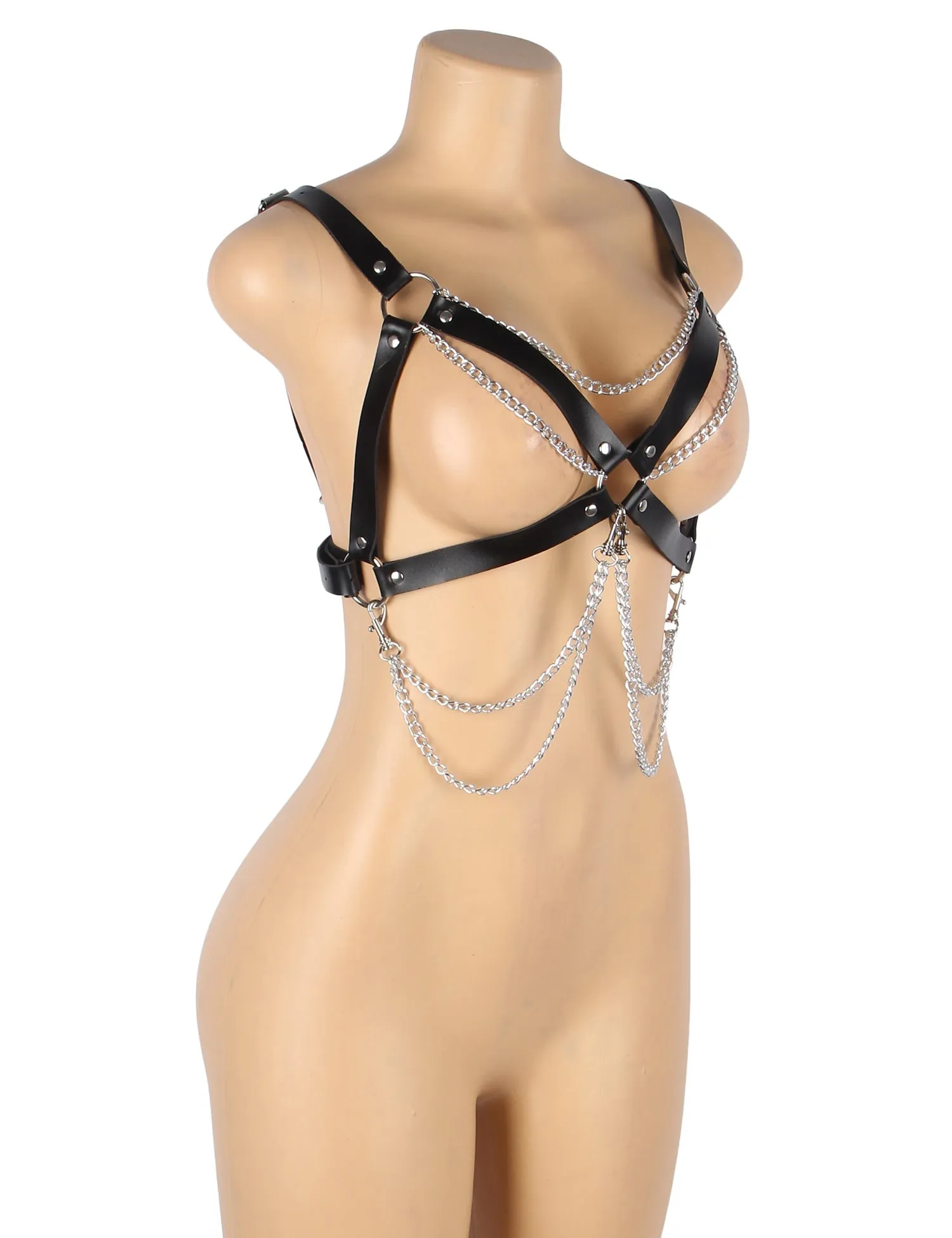 Punk All-match Trend Collar Belt Performance Jewelry Necklace BDSM Egypt