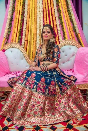 Pure Banarasi Handloom Lehenga