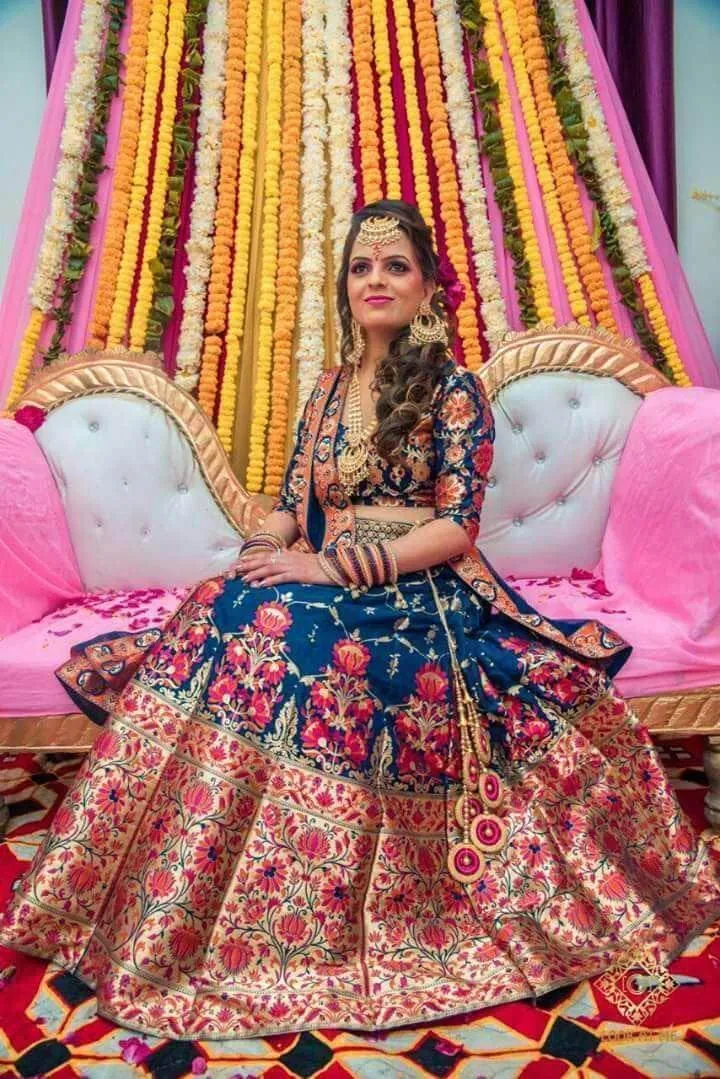 Pure Banarasi Handloom Lehenga