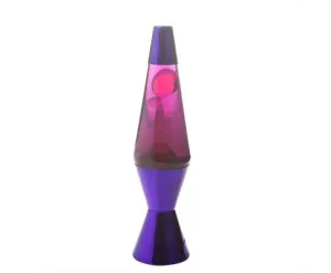 Purple/Pink/Purple Metallic Diamond Motion Lamp