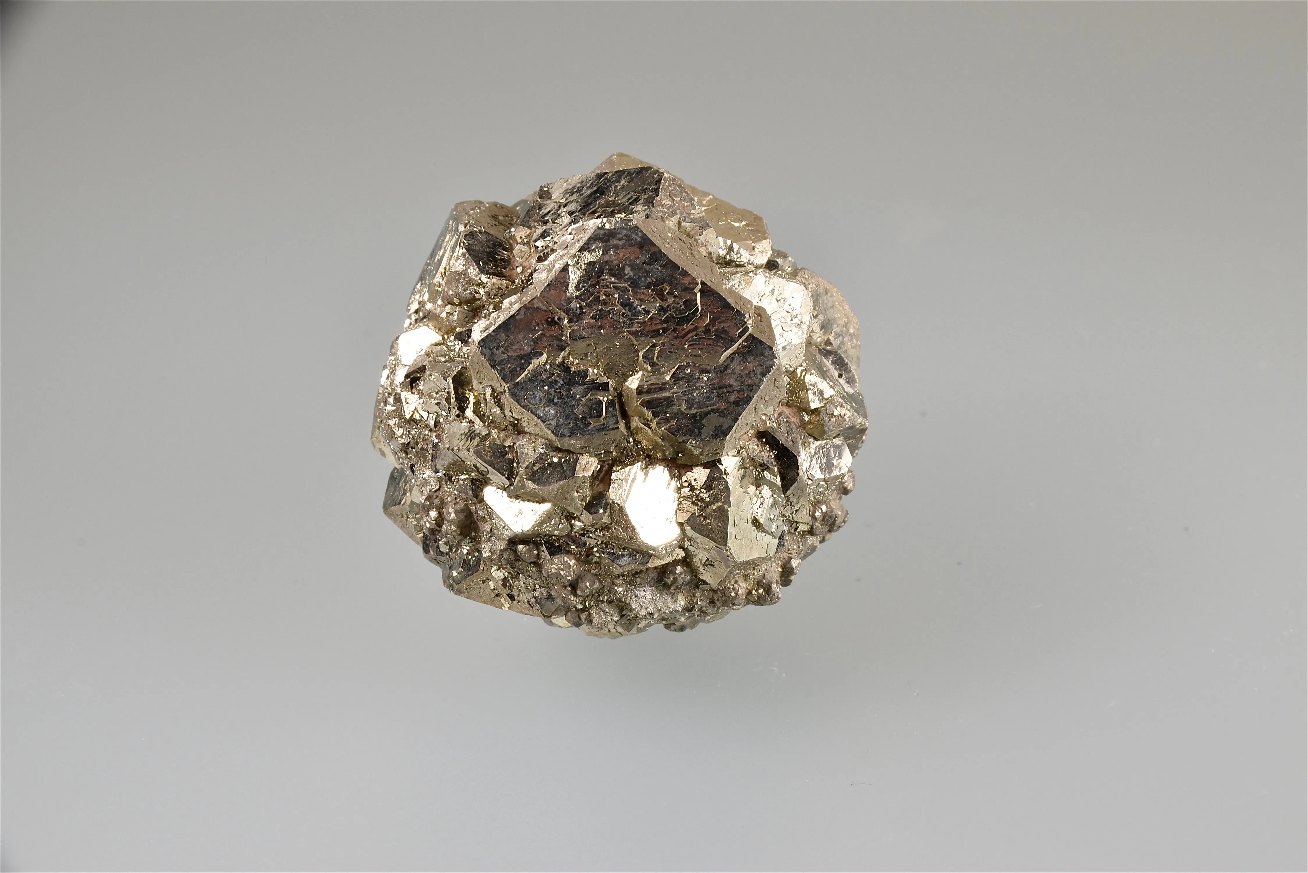 Pyrite, American Aggregate Quarry, Indianapolis, Indiana Miniature 3.5 x 4 x 4 cm $35. Online 10/1