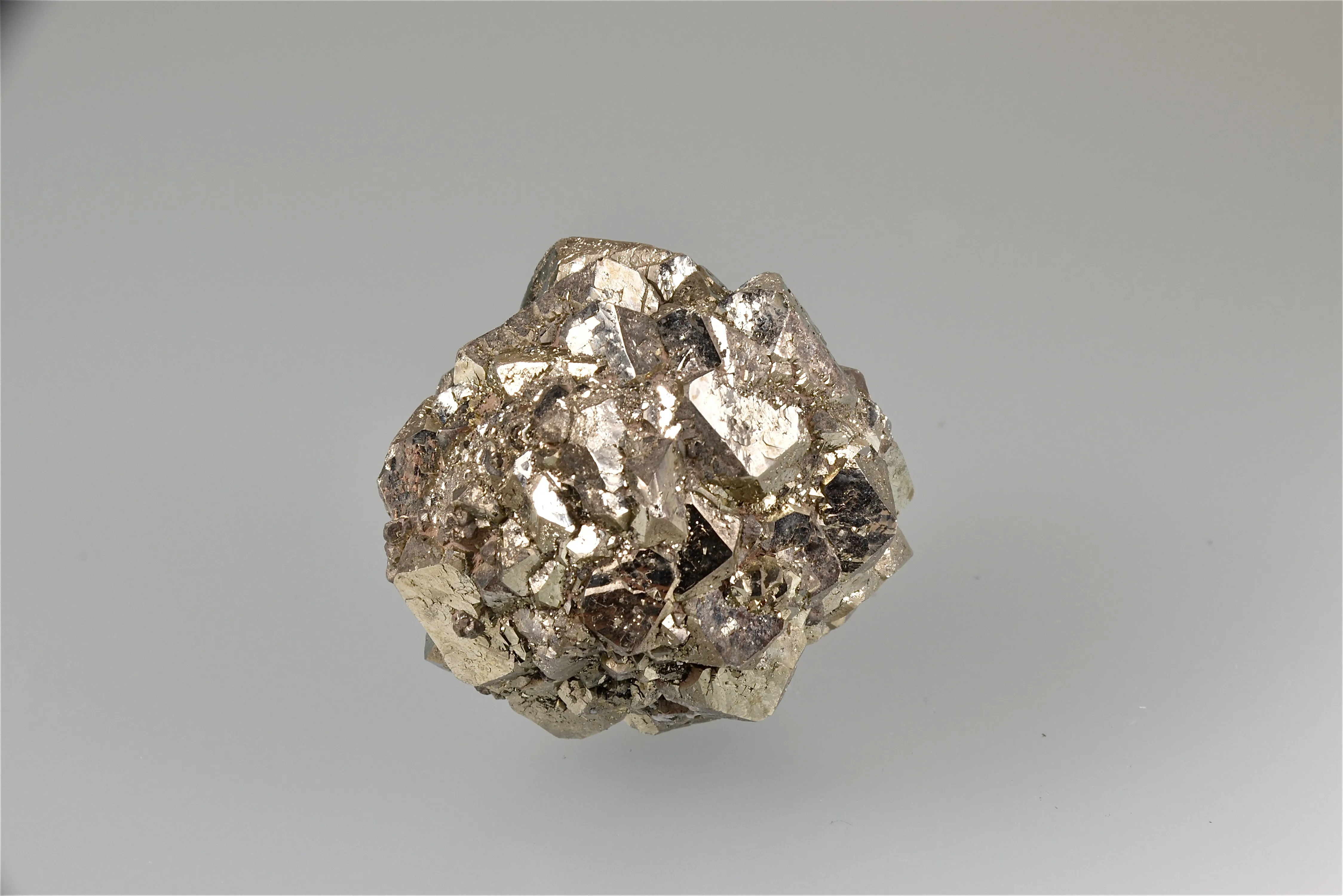 Pyrite, American Aggregate Quarry, Indianapolis, Indiana Miniature 3.5 x 4 x 4 cm $35. Online 10/1