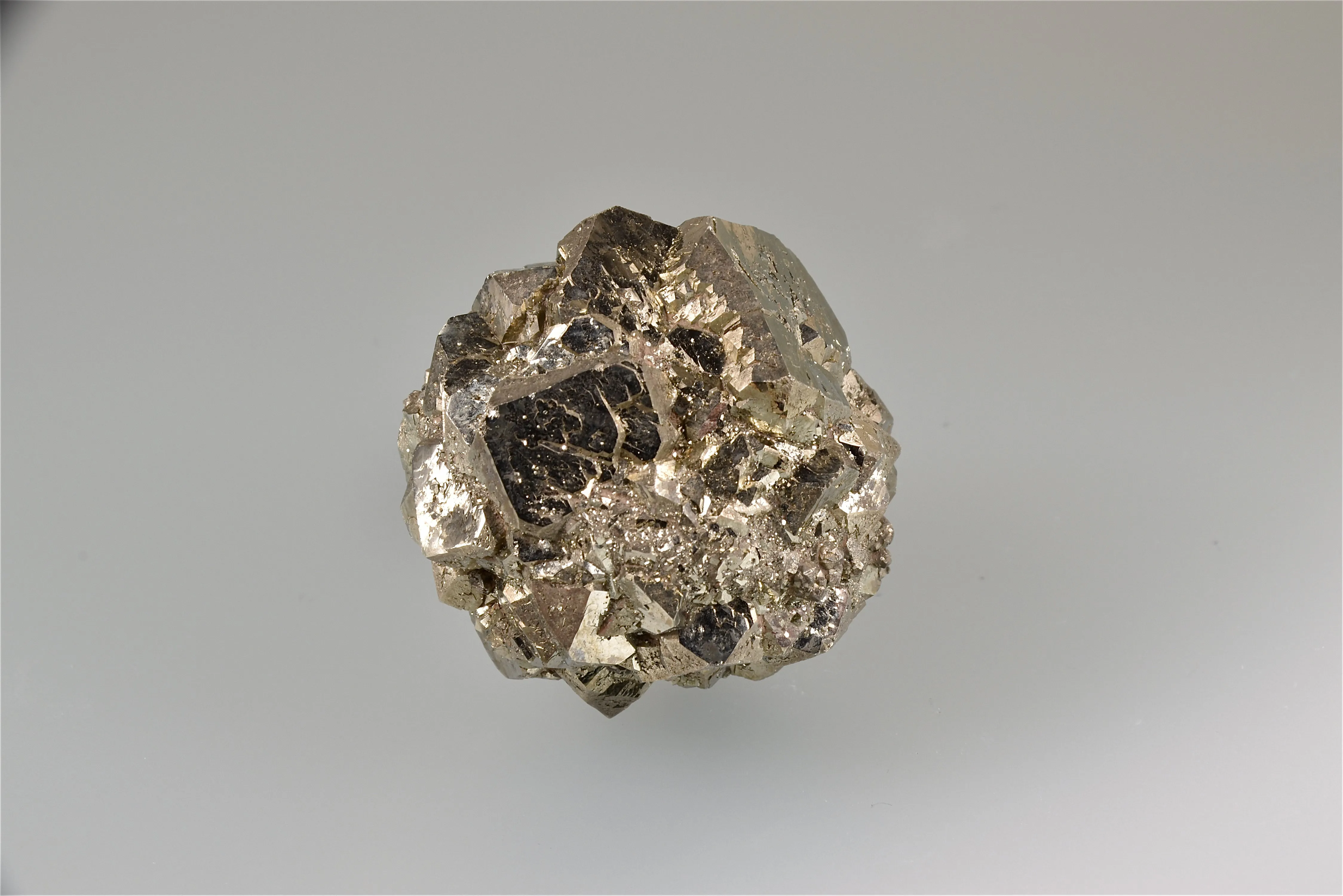 Pyrite, American Aggregate Quarry, Indianapolis, Indiana Miniature 3.5 x 4 x 4 cm $35. Online 10/1