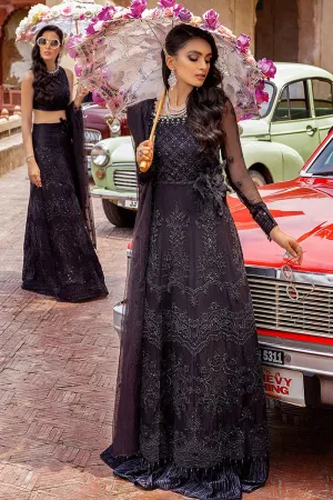 RAAT RANI | Mushq Hawa Mahal Tissue De Luxe ‘21 | Unstitched Embroidered Chiffon Suits