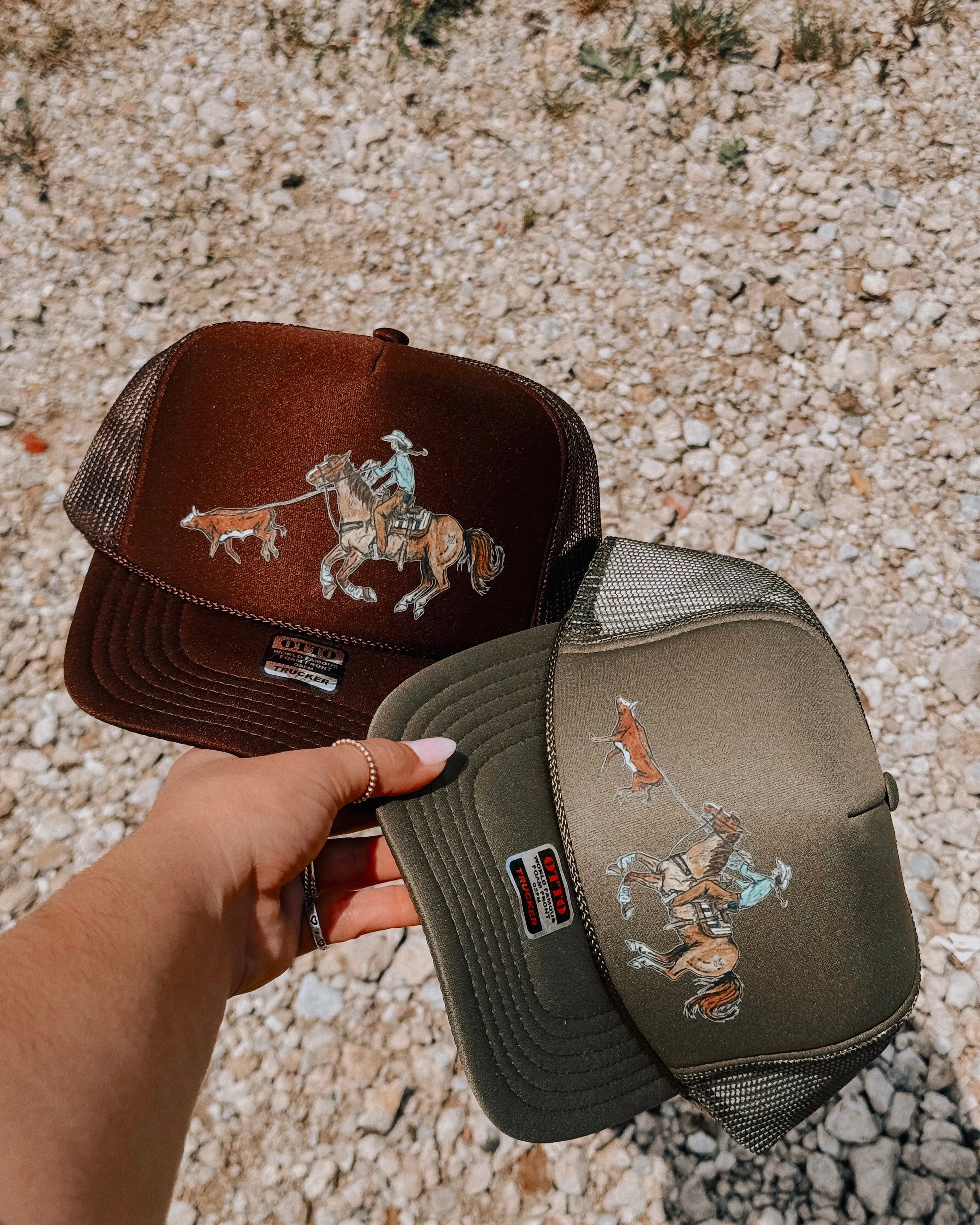 Ranchin' Cowgirl Trucker Hat