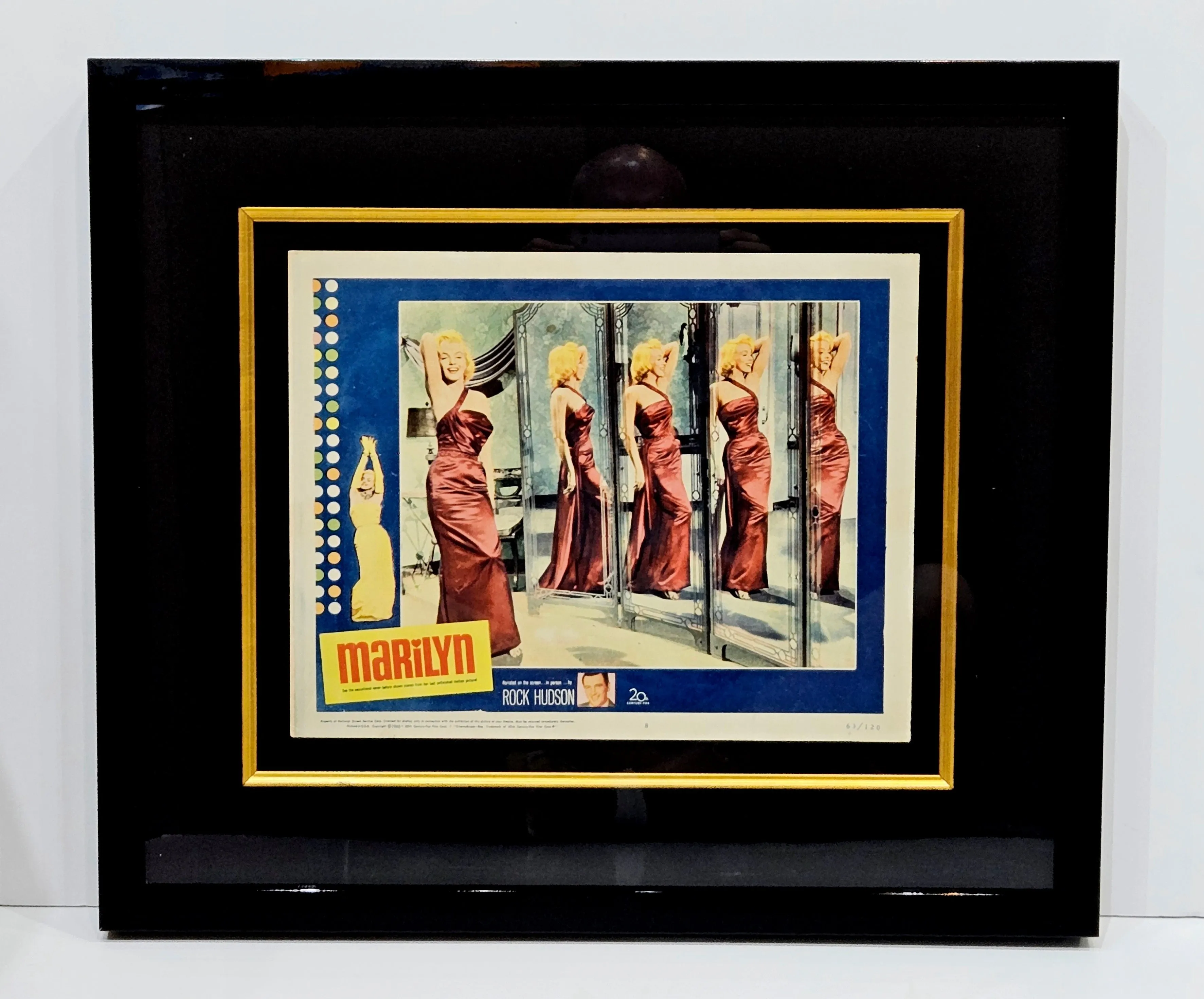 RARE ' MARILYN ' THE DOCUMENTARY (1963) LOBBY CARD