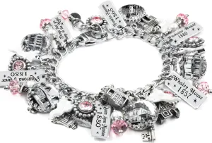 Real Haunted House Charm Bracelet