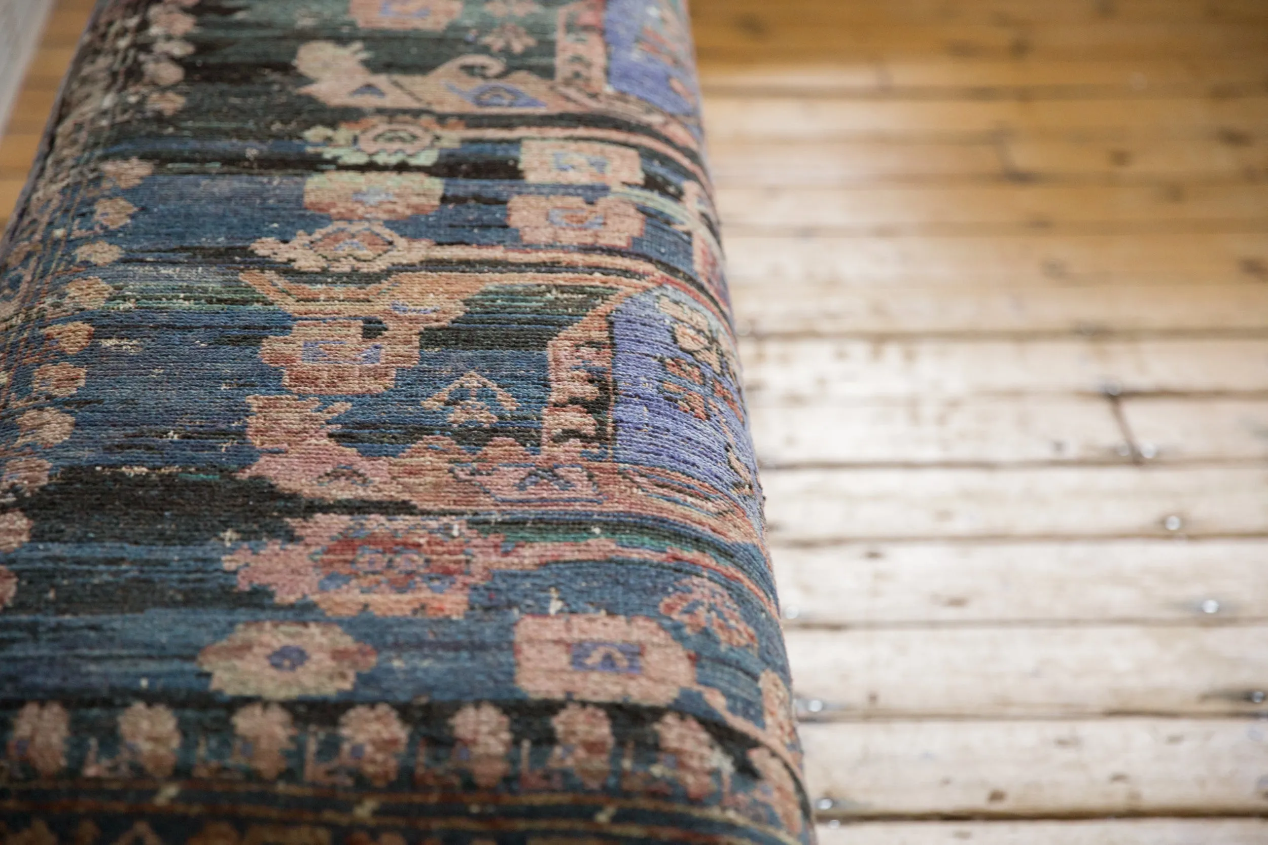 Reclaimed Vintage Turkish Rug Bench