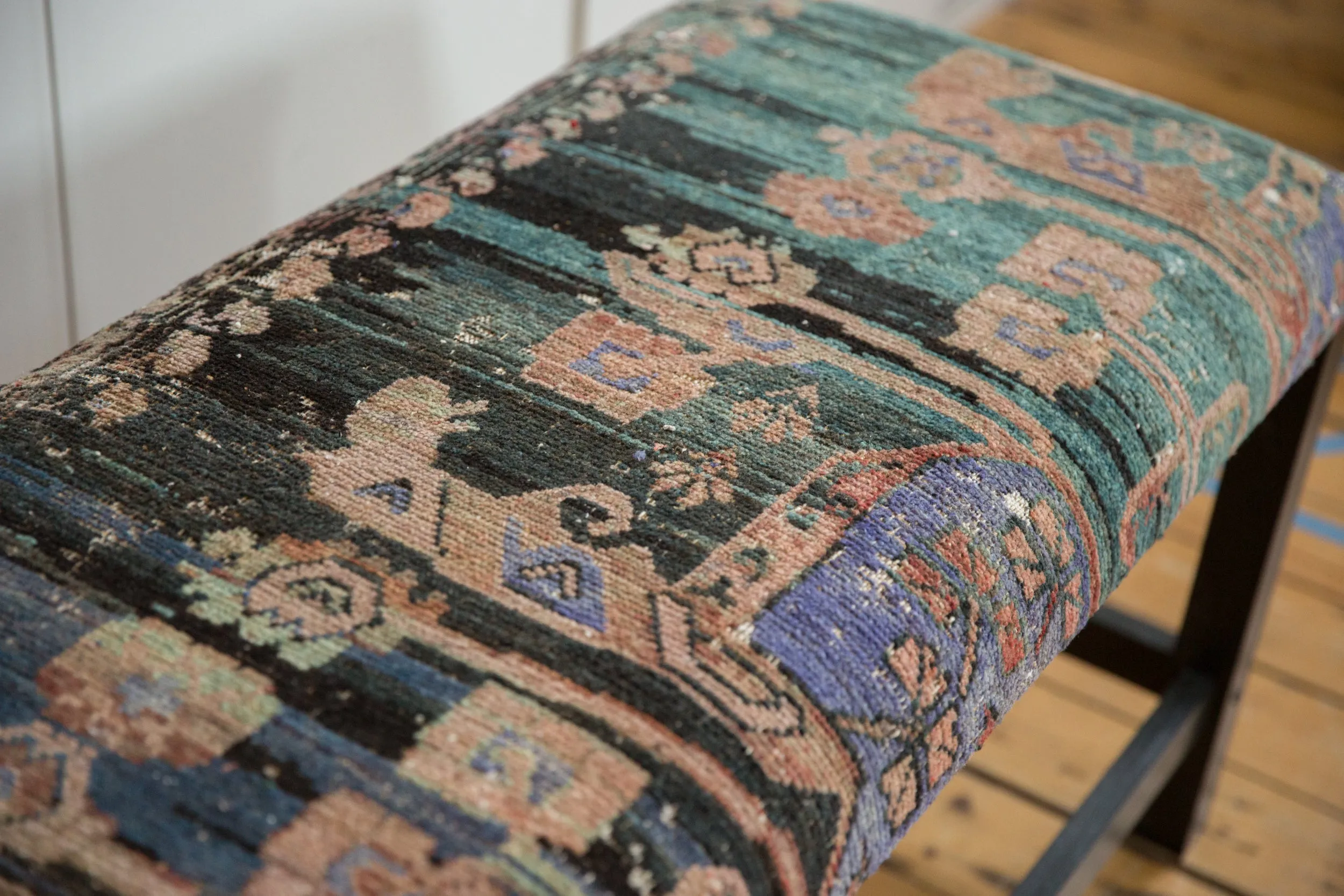 Reclaimed Vintage Turkish Rug Bench
