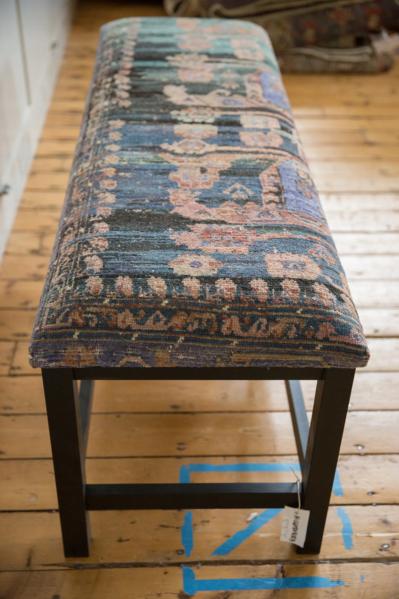 Reclaimed Vintage Turkish Rug Bench
