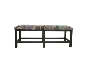 Reclaimed Vintage Turkish Rug Bench