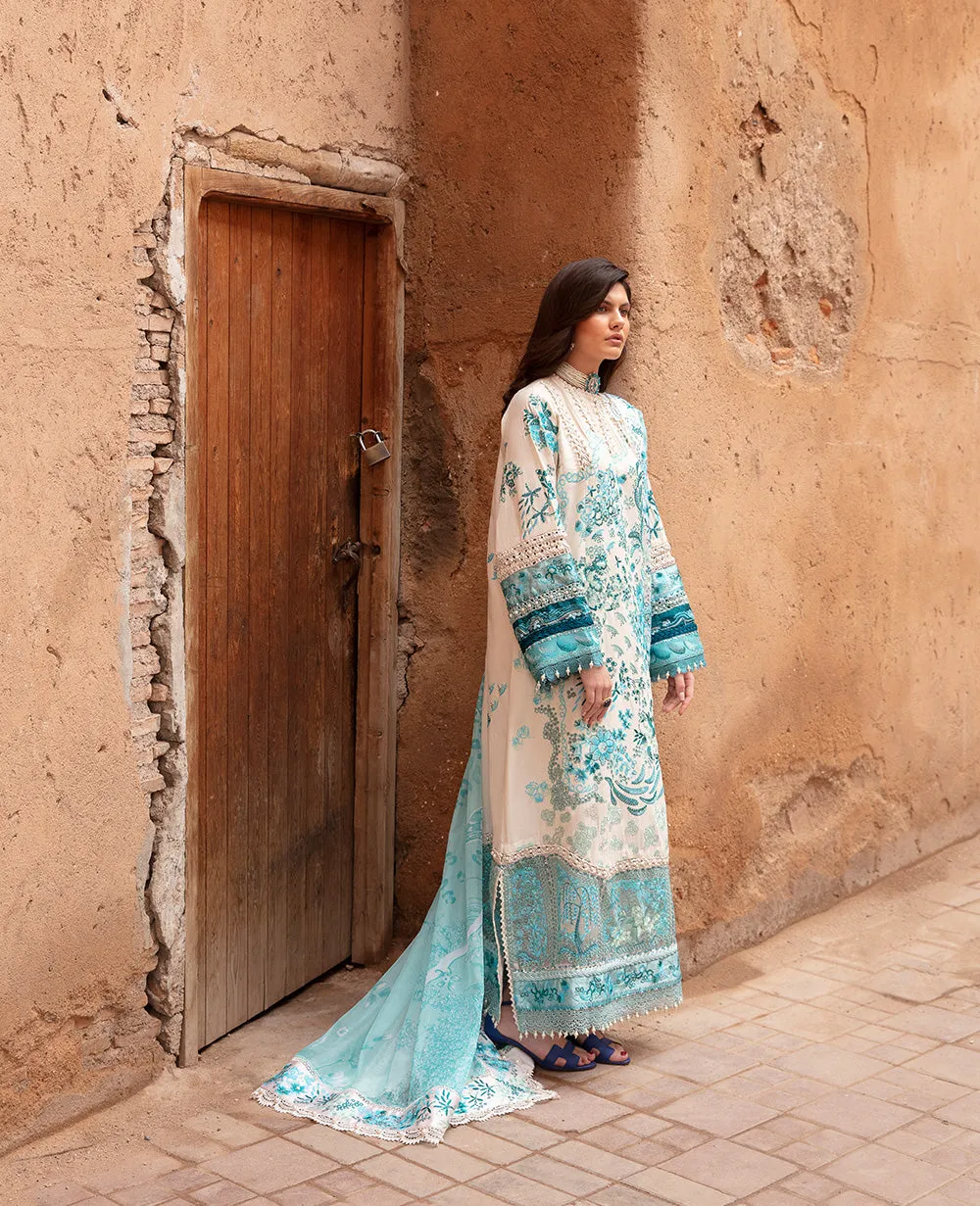 Republic Womenswear | Amaani - Eid Luxury Lawn 2023 | D6-B - TILILA
