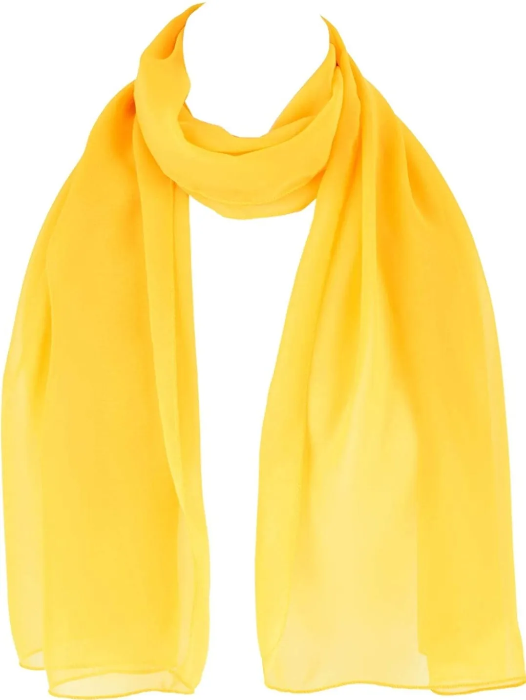 Rich Diva Scarf- Chiffon Sheer Wrap (Ships in 3 business days)