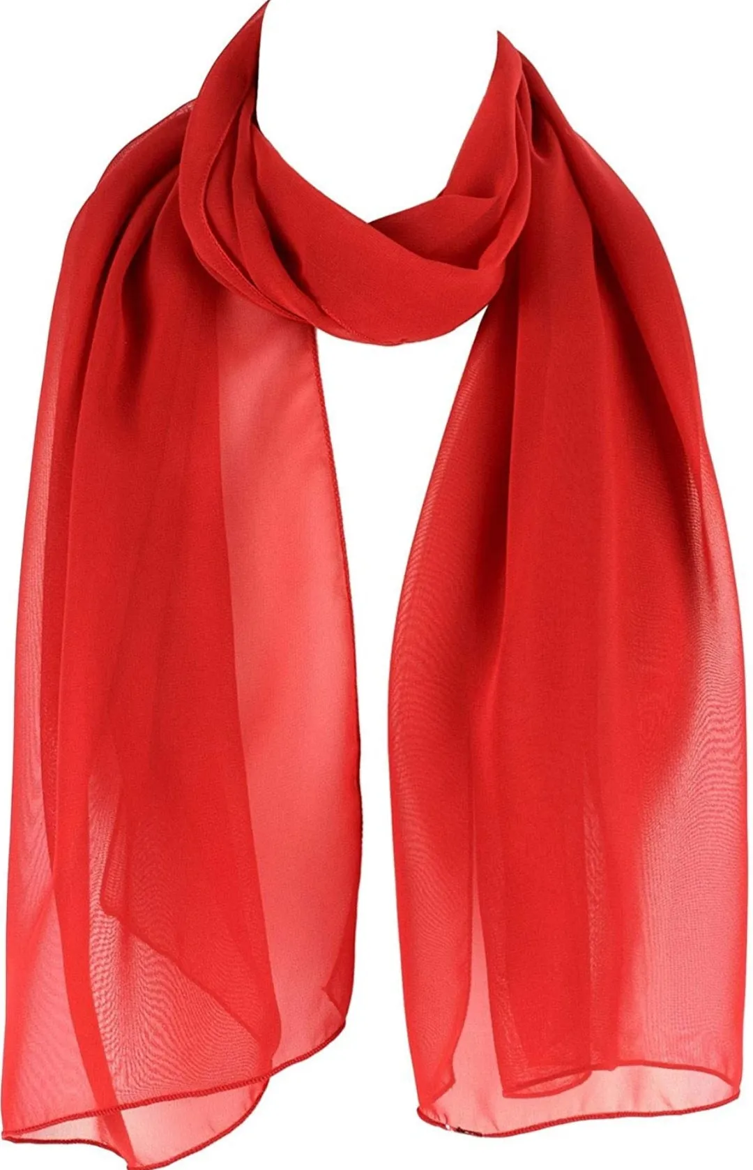 Rich Diva Scarf- Chiffon Sheer Wrap (Ships in 3 business days)