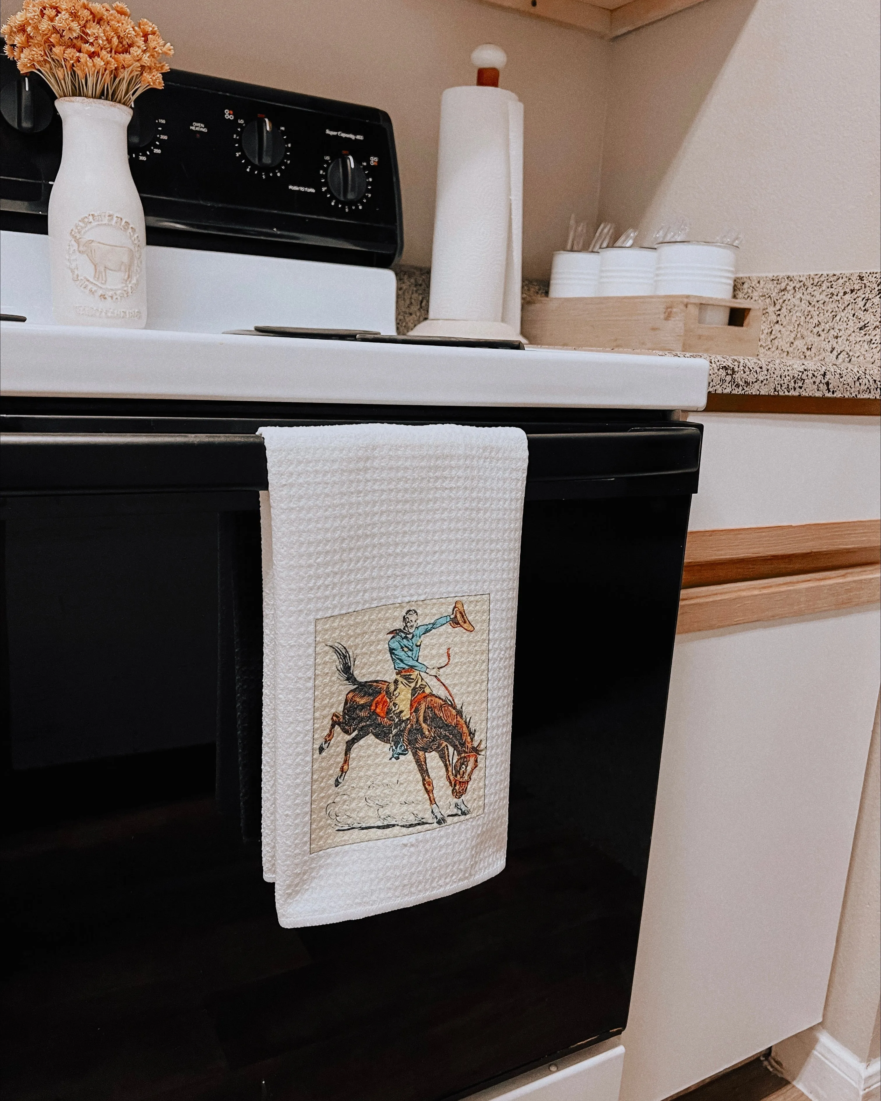 Ride 'Em Tea Towel