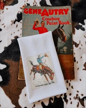 Ride 'Em Tea Towel
