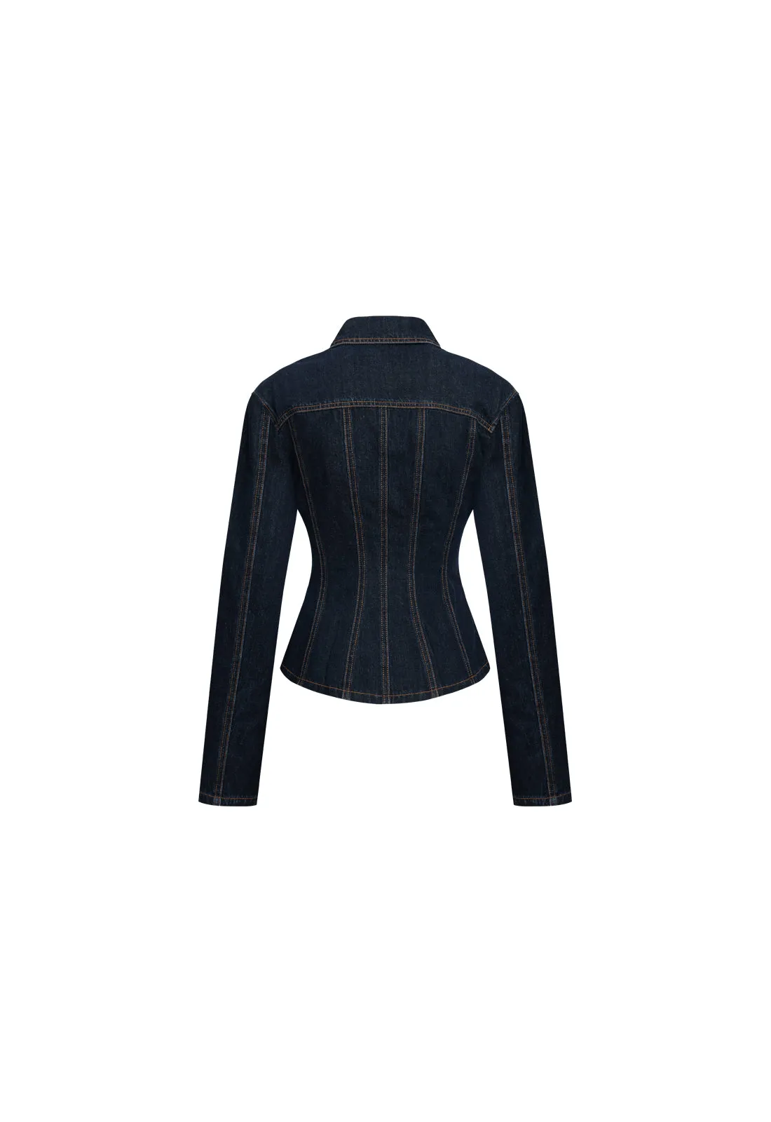 RIDER DENIM JACKET - DARK DENIM